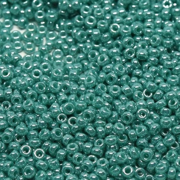 Miyuki Beads, MiyukiRoundBeads11/0-0435 Turquoise Green Opaque