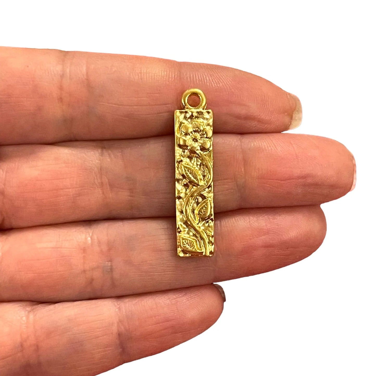 Matte Gold Plated Pendant -14