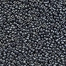 Miyuki Beads, MiyukiRoundBeads15/0-0451 Gunmetal