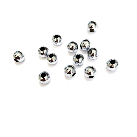 Rhodium Plated 8mm Ball Spacer