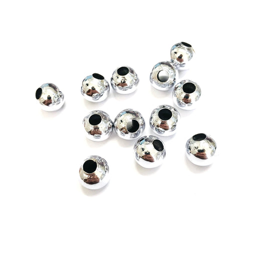 Rhodium Plated 10mm Ball Spacer