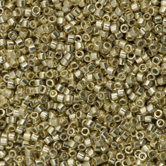 Miyuki Boncuk, Miyuki Delica 11/0 DB1831 Duracoat Galvanized Silver