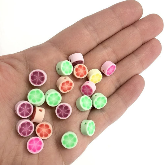 Polymer Clay (Fimo) Karışık Çiçek