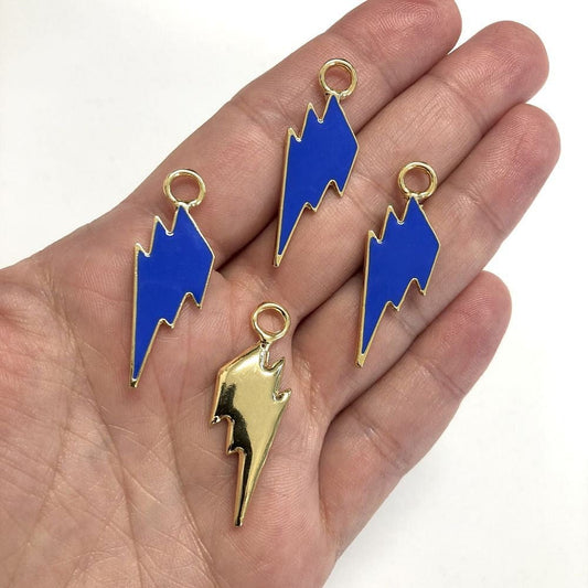 Vergoldeter emaillierter Big Lightning Schüttelapparat - Parlament