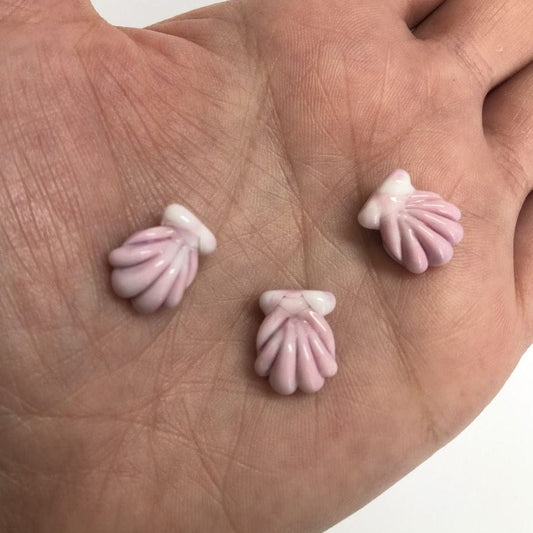 Murano Cam İstiridye Pembe