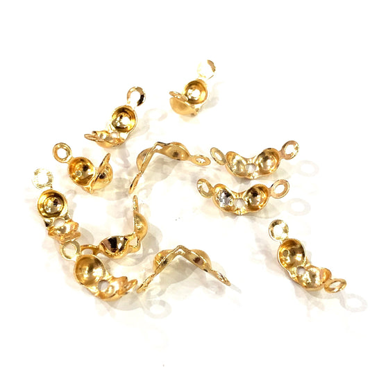 Gold Plated Double Handle Knot Closure (SMALL)