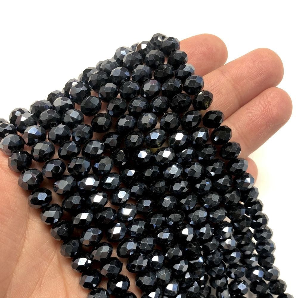 Crystal Bead, Chinese Crystal-8mm-2 (Anthracite)