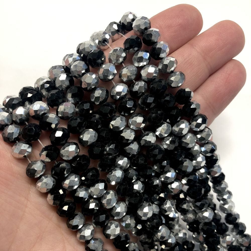Crystal Beads, Chinese Crystal-8mm-3 (JanJan Black)