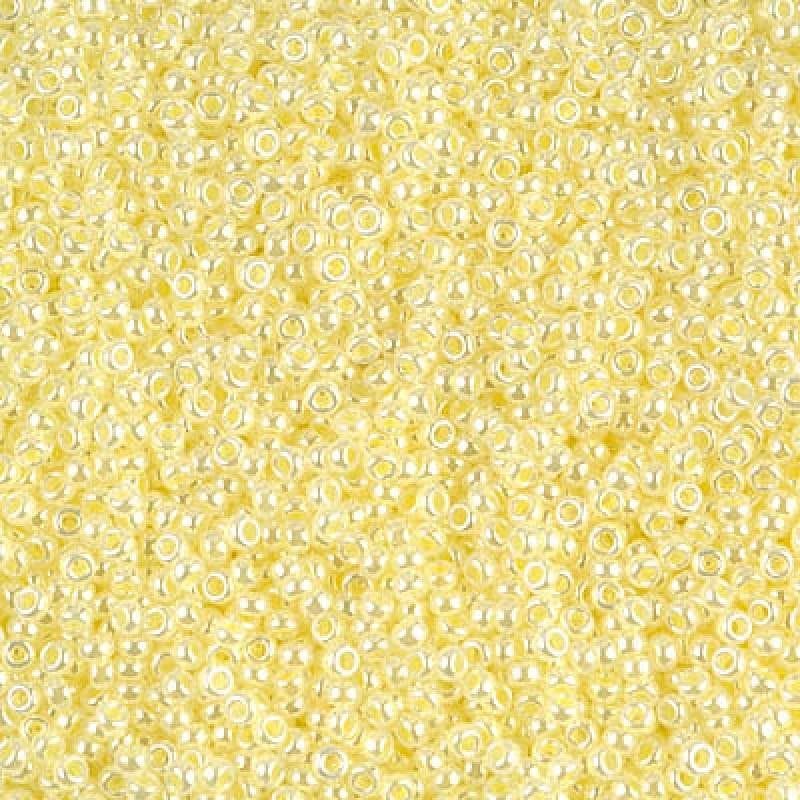 Miyuki Boncuk, MiyukiRoundBeads15/0-0514 - Lt.Yellow Ceylon