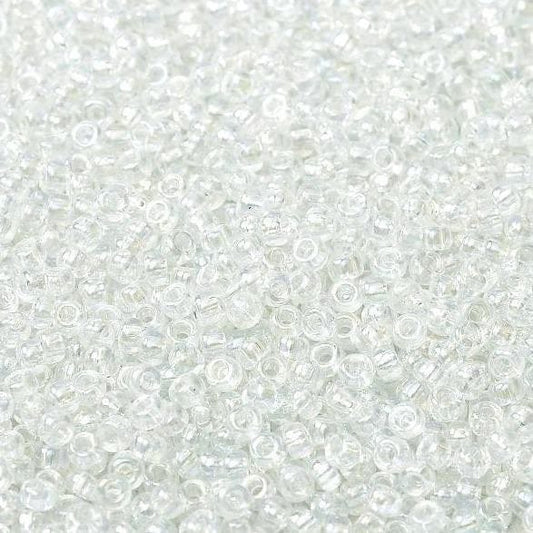 Miyuki Boncuk, MiyukiRoundBeads15/0-0250 - Crystal AB