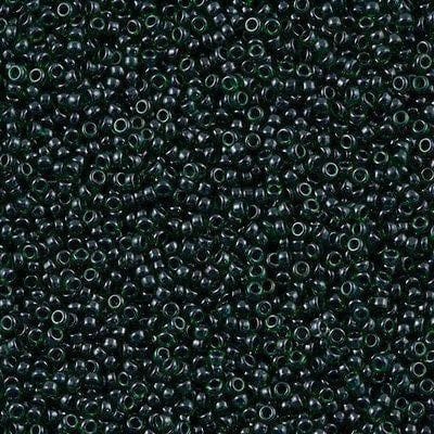 Miyuki Boncuk, MiyukiRoundBeads15/0-2241 - Lined Emerald Luster