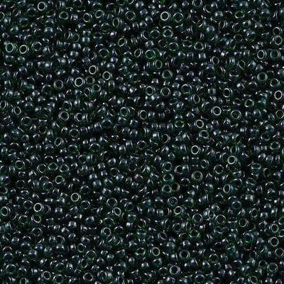 Miyuki Beads, MiyukiRoundBeads15/0-2241 - Lined Emerald Luster