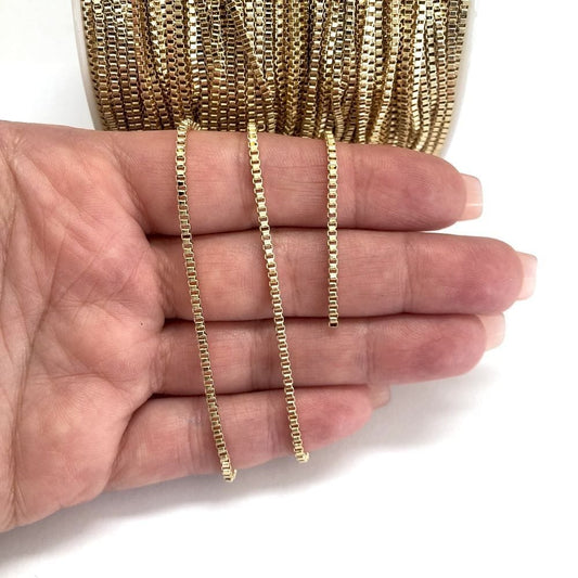 Gold Plated 2mm Wrap Chain 