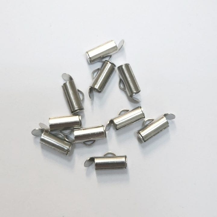 Gesimsverschluss aus Rhodium, 0,8 mm