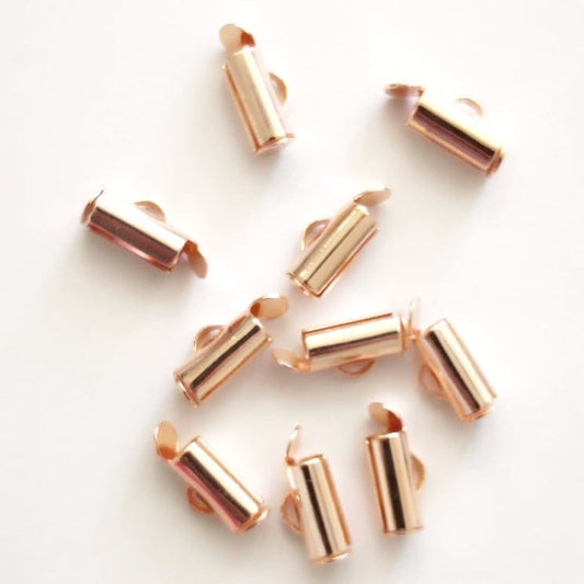 Rose Gold Plated Sliding Cornice Cover 12mm