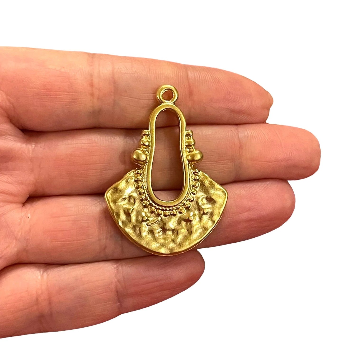 Matte Gold Plated Pendant -27