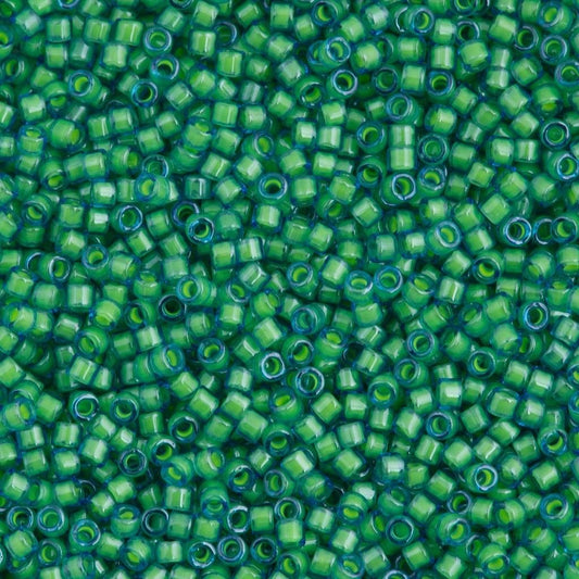 Miyuki Beads, Miyuki Delica 11/0 DB2053 Luminous Mermaid Green