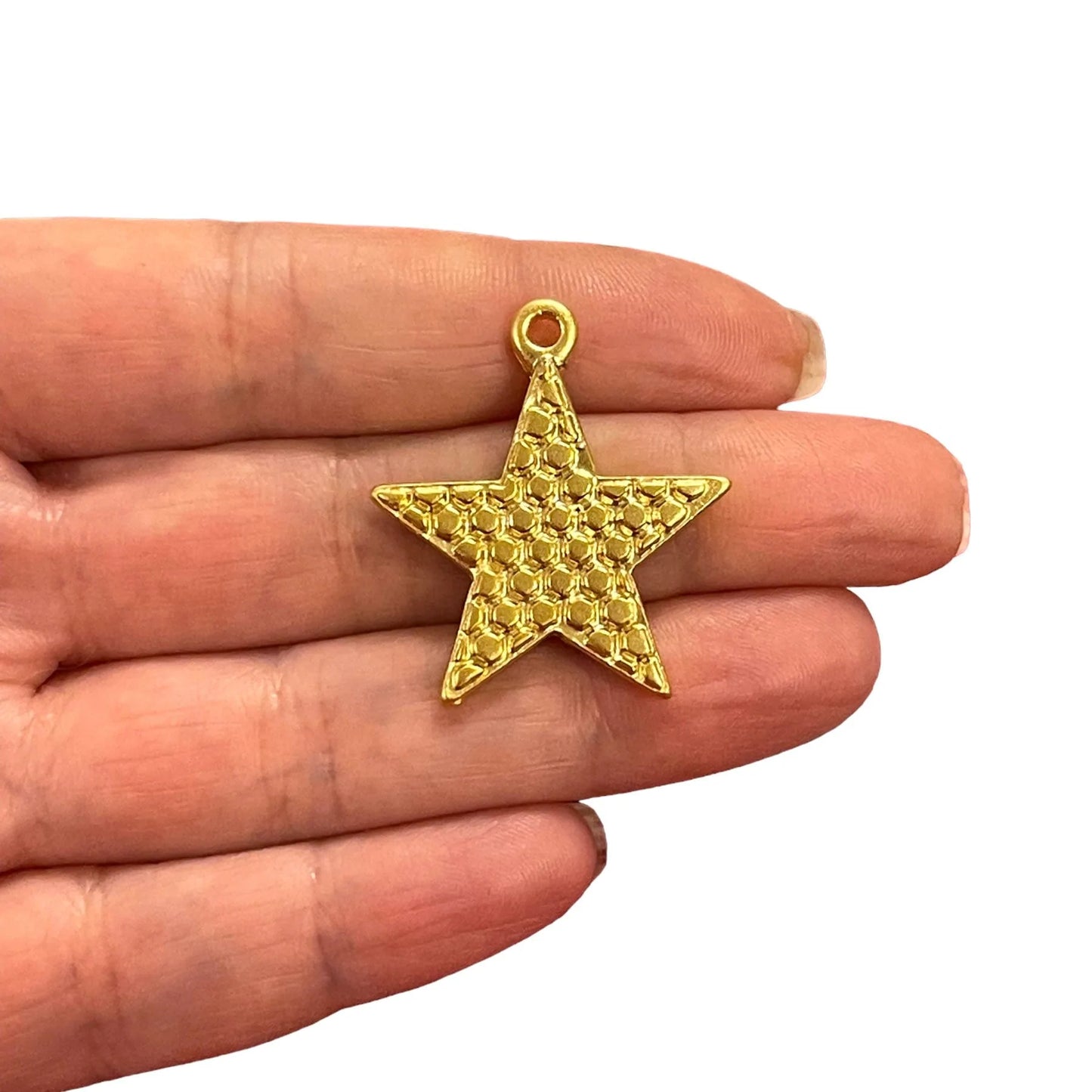 Matte Gold Plated Pendant -29