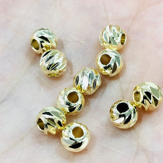 Gold Plated Dorica 4mm