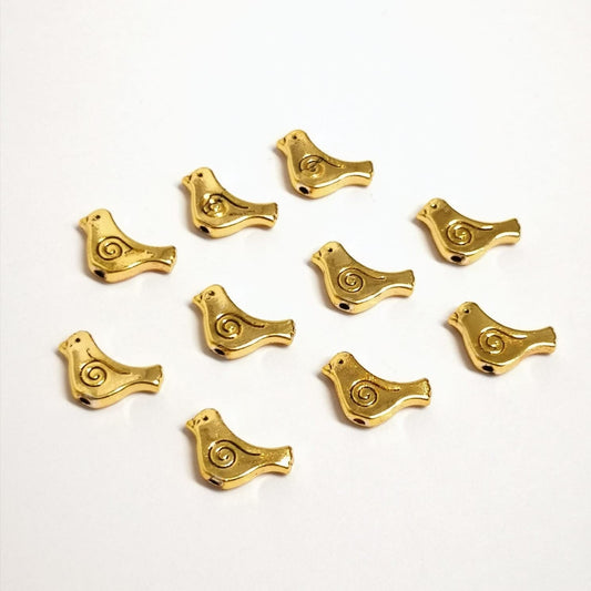 Gold Plated 15mm Bird Spacer