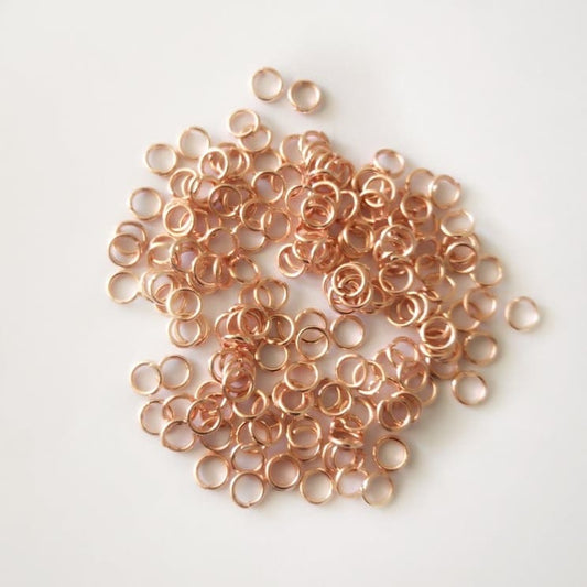 Rose Gold Plated Ring 5x8mm