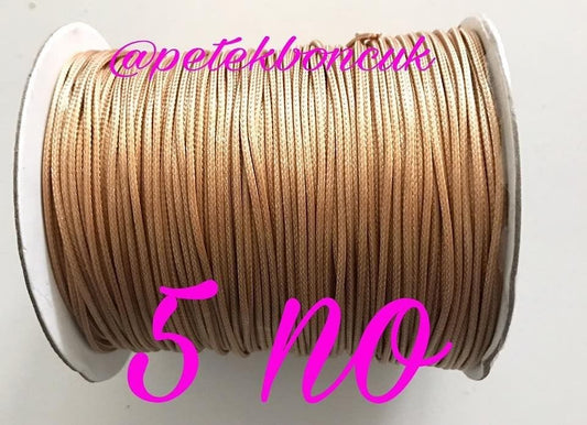 Oiled Cotton 1.5mm-5 100 Mt