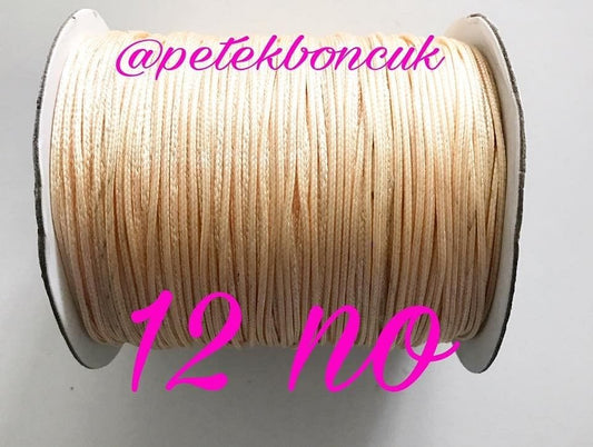 Oiled Cotton 1.5mm-12 100 Mt