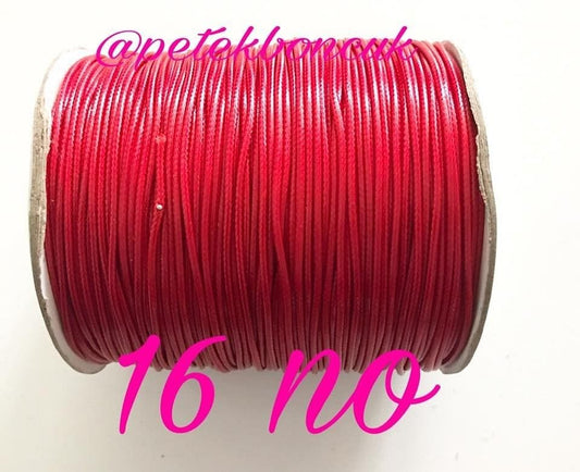 Oiled Cotton 1.5mm-16 100 Mt