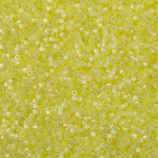 Miyuki Boncuk, Miyuki Delica 11/0 DB1873 Silk İnside Dyed light Citron AB
