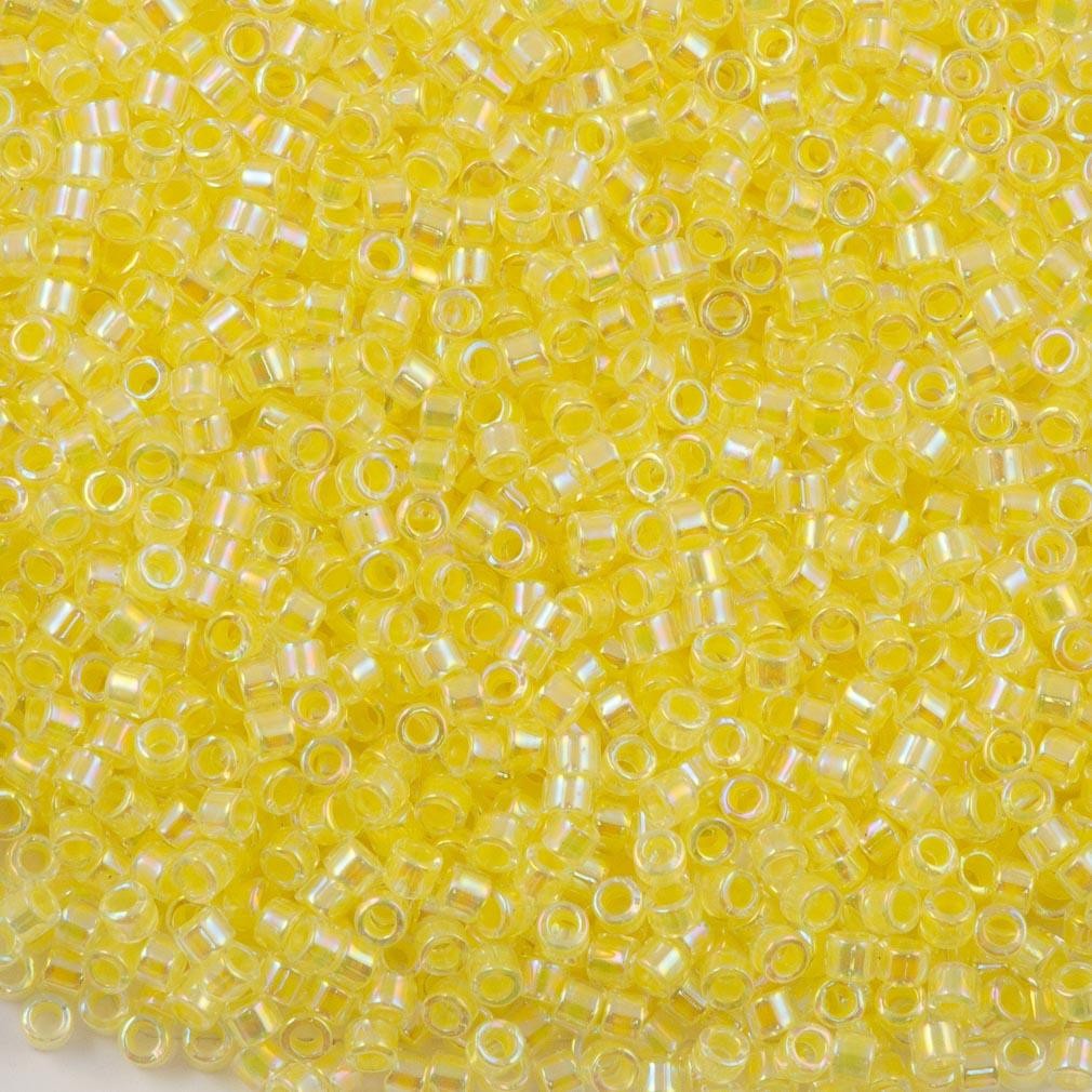 Miyuki Beads, Miyuki Delica 11/0 DB0053 Pale Yellow