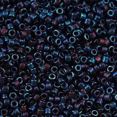 Miyuki Beads-Miyuki Delica 11/0 DB0025 Metallic Blue Iris