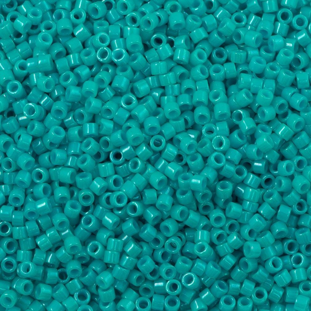 Miyuki Beads, Miyuki Delica 11/0 DB0658 Opaque Turquoise Dyed