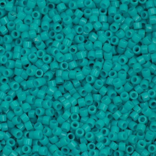 Miyuki Beads, Miyuki Delica 11/0 DB2130 Duracoat Opq Underwater Blue