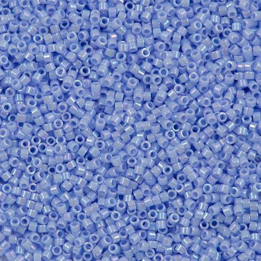 Miyuki Beads, Miyuki Delica 11/0 DB1577 Opaque Agate Blue AB