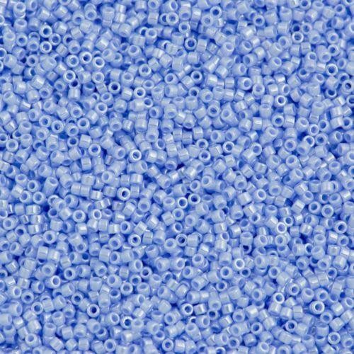 Miyuki Beads, Miyuki Delica 11/0 DB1568 Opaque Agate Blue Luster