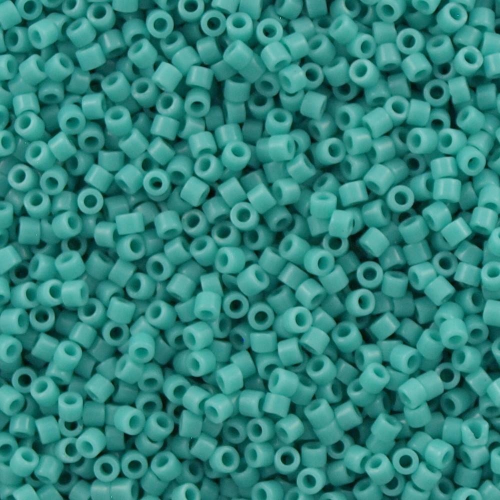 Miyuki Beads, Miyuki Delica 11/0 DB0729 Opaque Turquoise