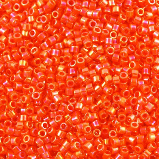 Miyuki Beads, Miyuki Delica 11/0 DB0161 Opaque Orange