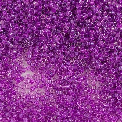 Miyuki Beads, Miyuki Delica 11/0 DB0073 Dyed Lilac