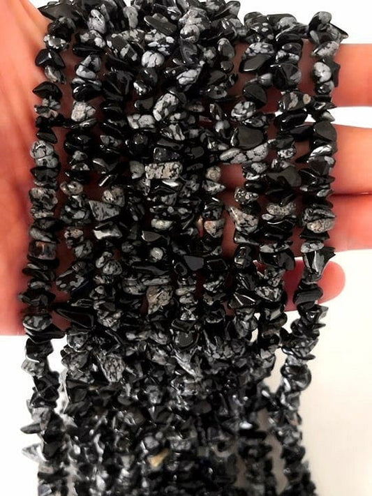 Obsidian gebrochener Stein
