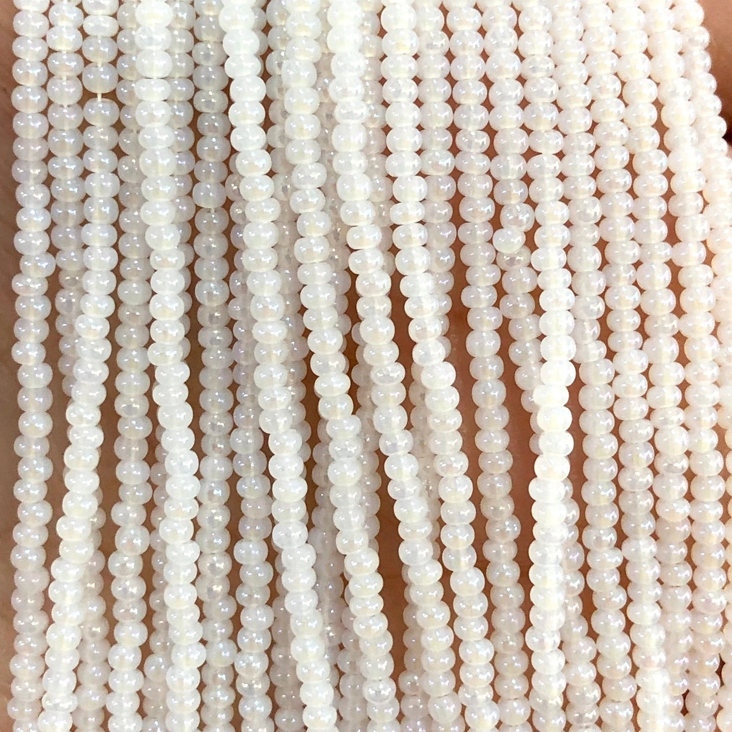 Preciosa Sand Beads 11/0 -57205-Janjan White 