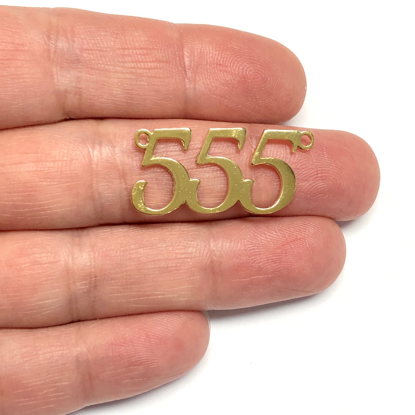 Gold Plated Angel Numbers - 555