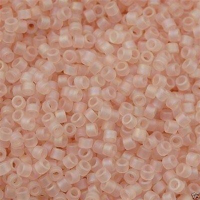 Miyuki Beads, Miyuki Delica 11/0 DB0868 Matted Transparent Pink Mist AB