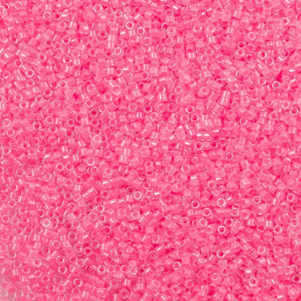 Miyuki Beads, Miyuki Delica 11/0 DB2036 Luminous Cotton Candy