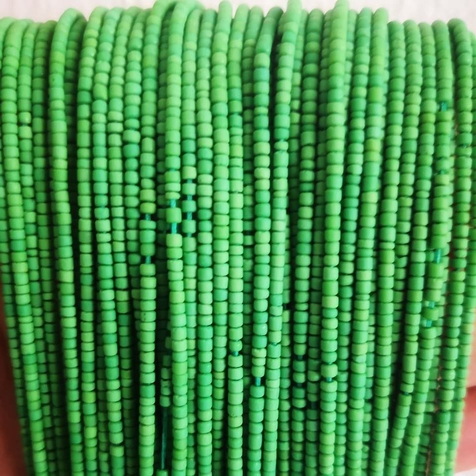 Afghan Beads -12 Green 2