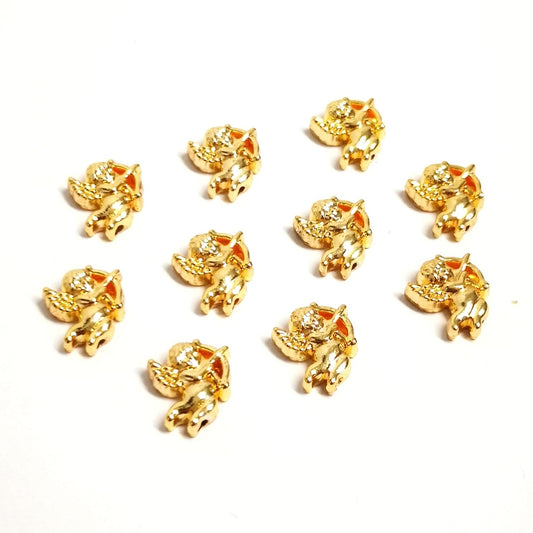 Vergoldeter 10 x 12 mm Aeros-Abstandshalter