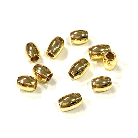 Gold Plated Spacer 4x7mm