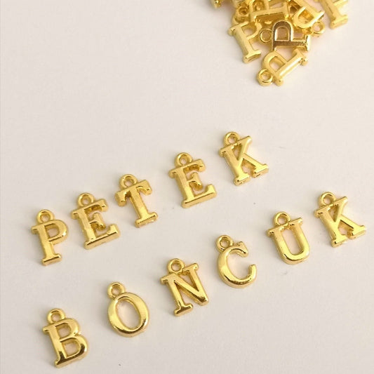 Gold Plated Hanging Letter