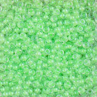 Miyuki Boncuk, Miyuki Round Beads11/0-1120 Luminous Mint Green