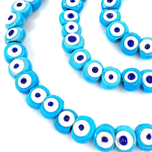 Calf's Eye Evil Eye Beads 15 mm -6 