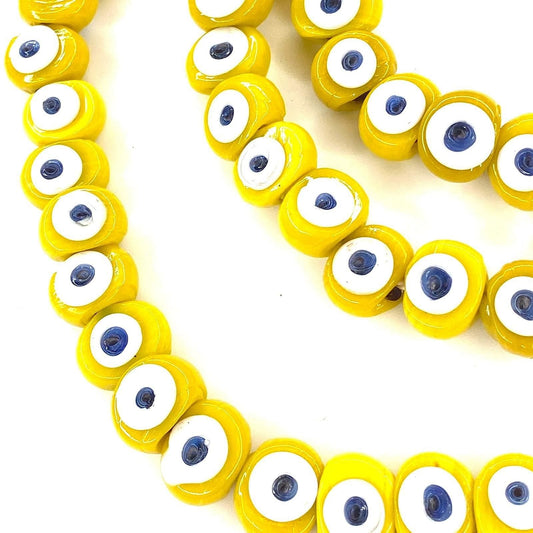 Calf's Eye Evil Eye Beads 15 mm -8 